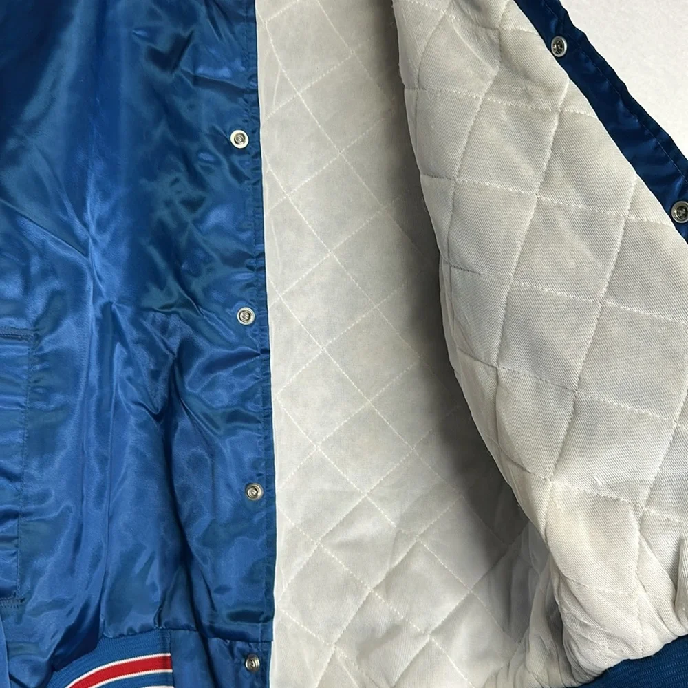 Vintage 1980s New England Patriots Bomber Jacket - Picture 6 of 7